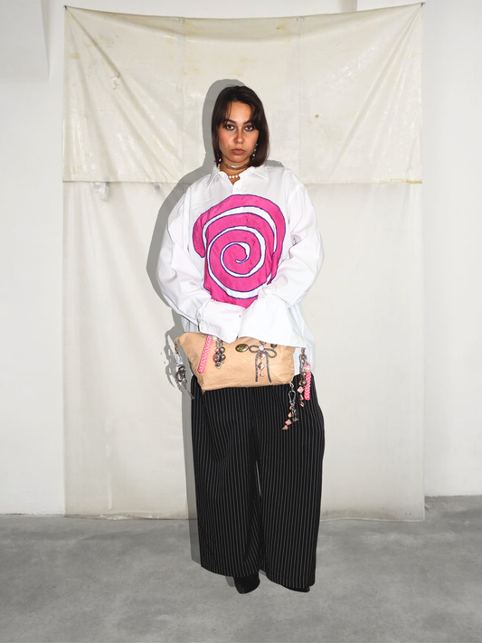 košeľa so špirálou