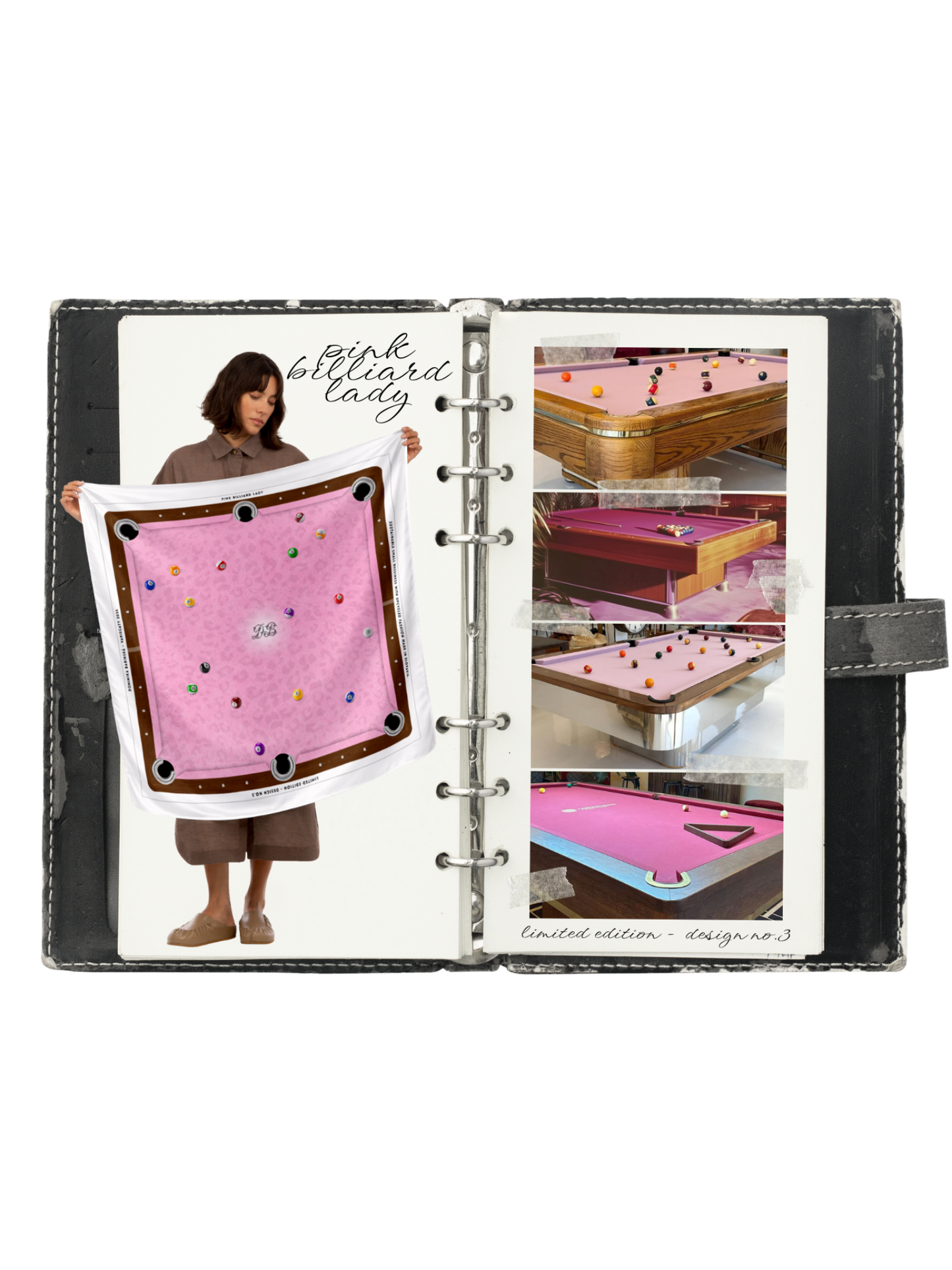 pink billiard lady