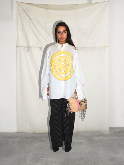 košeľa so špirálou