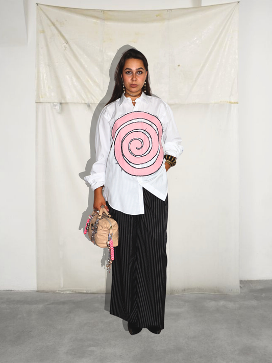 košeľa so špirálou